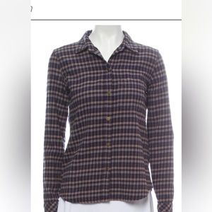 Current Elliot Plaid Purple Shirt.